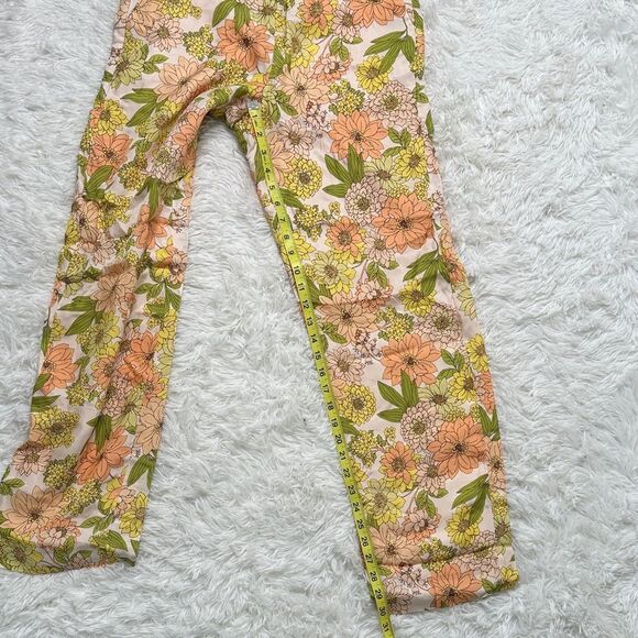 NWT J. Crew Floral Trousers - Yellow and Green Size 2 - Picture 11 of 13